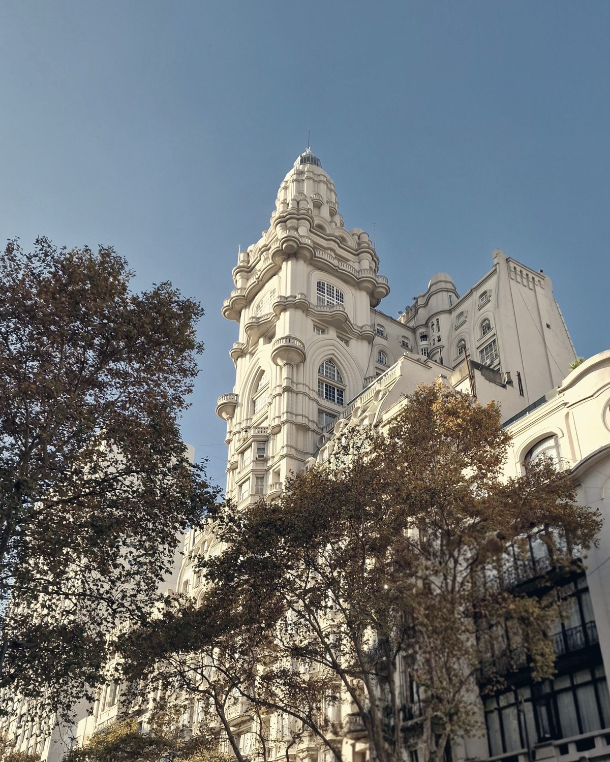 Palacio Barolo Buenos Aires – Herbststimmung auf der Avenida de Mayo