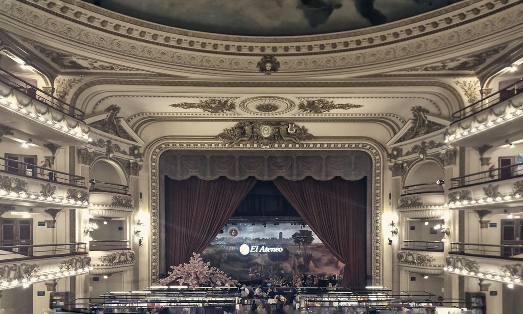 Recoleta Buenos Aires – prachtvoller Theatersaal des El Ateneo Grand Splendid